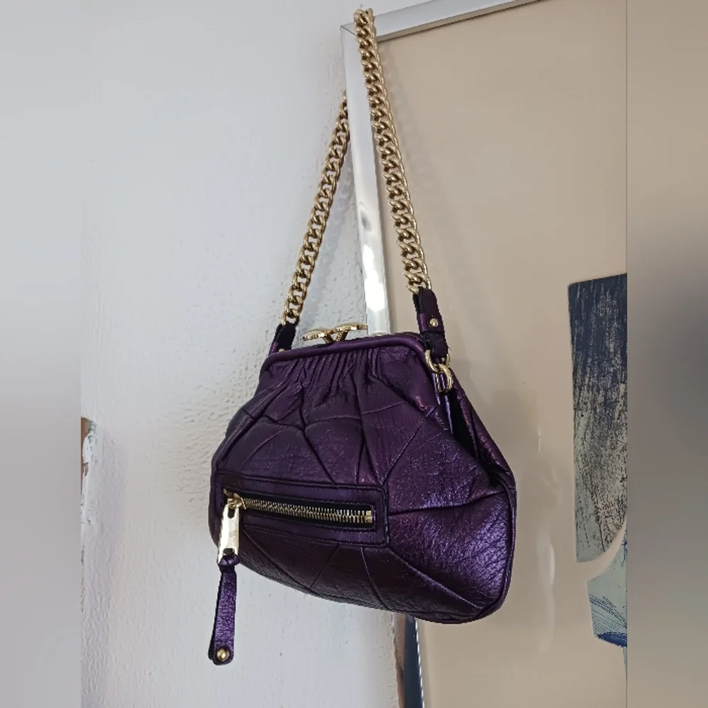Marc Jacobs Vintage Quilted Purple Shoulder Bag - Picture 4 of 16